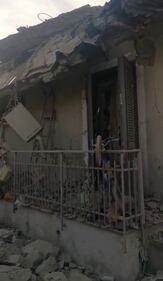 Saviano, i resti della palazzina crollata: un cumulo di macerie 7