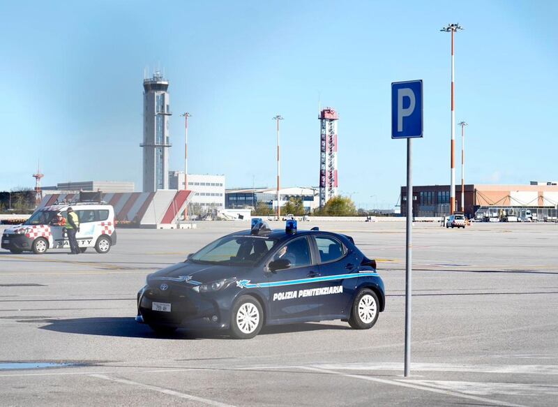 L’arrivo di Turetta all’aeroporto Marco Polo di Venezia 6