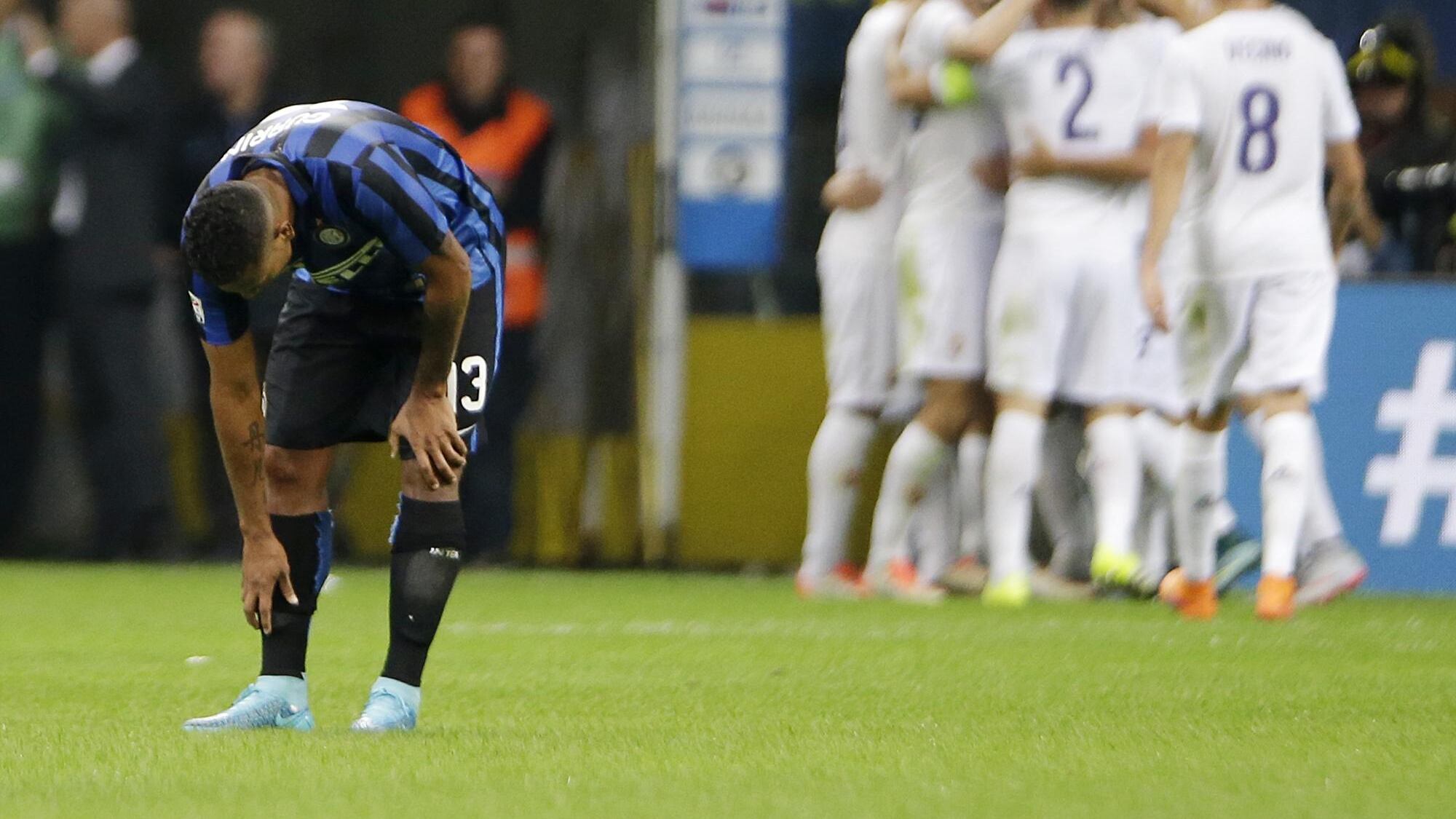 Lezione Fiorentina con un poker di K. Inter, risveglio choc