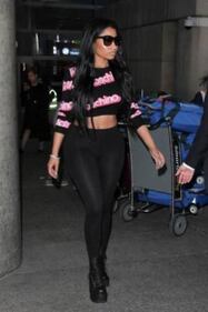 Nicki Minaj e i leggings trasparenti 1