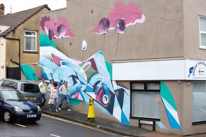 A Bristol l'Upfest, il più grande festival di street art europeo 11