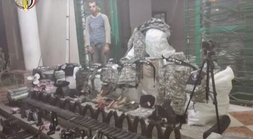 L'arsenale dell'Isis a Sinjar 3