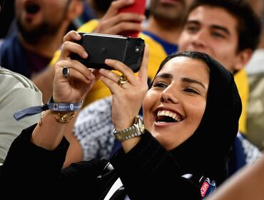 Supercoppa, le immagini delle donne allo stadio di Gedda 8