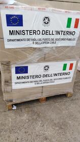 Il materiale inviato dal Viminale al Cardarelli