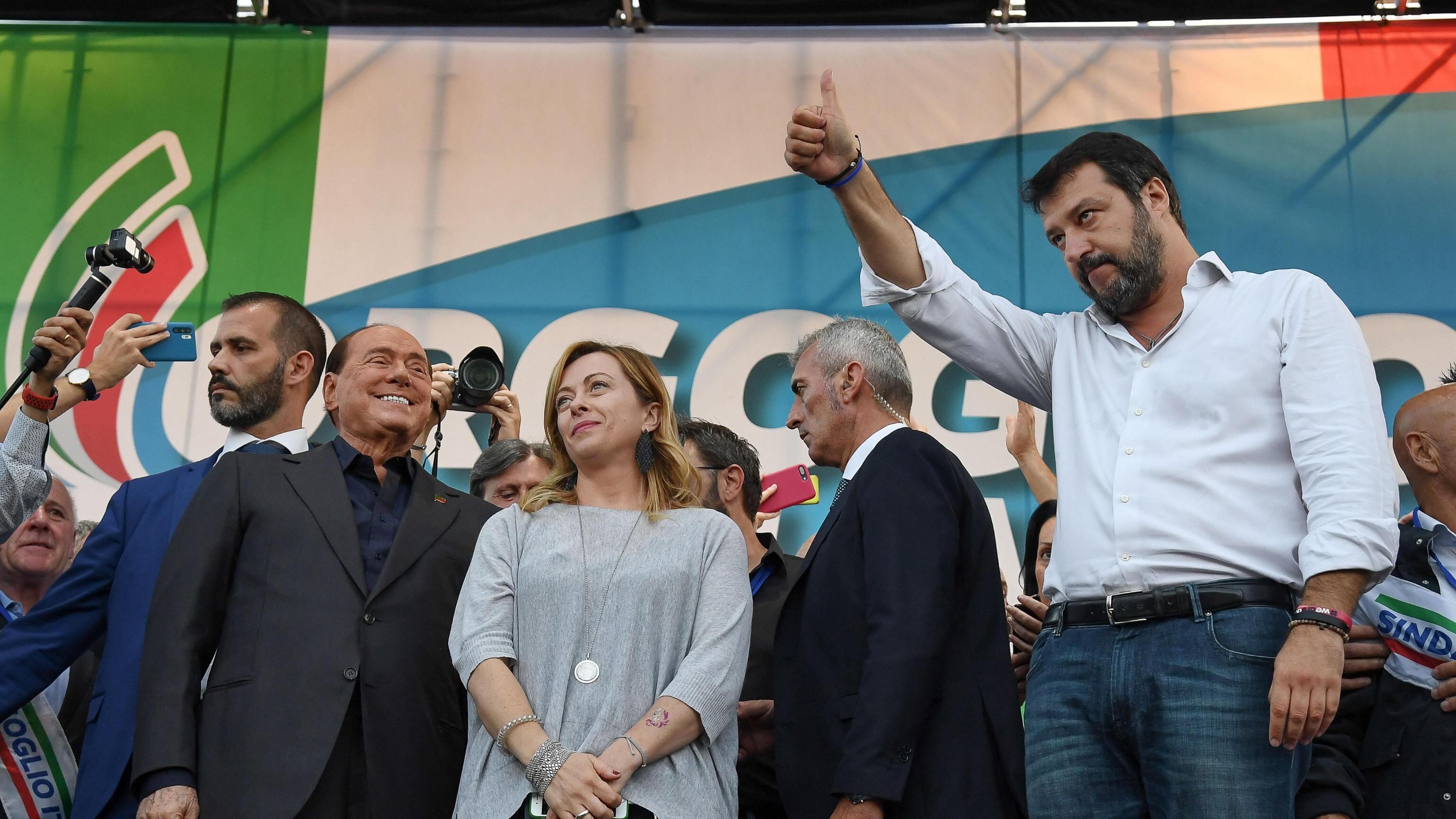 Meno tasse e più sicurezza nei programmi di Lega, Fi e Fdi