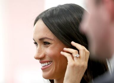 Meghan Markle felice col Principe Harry 9