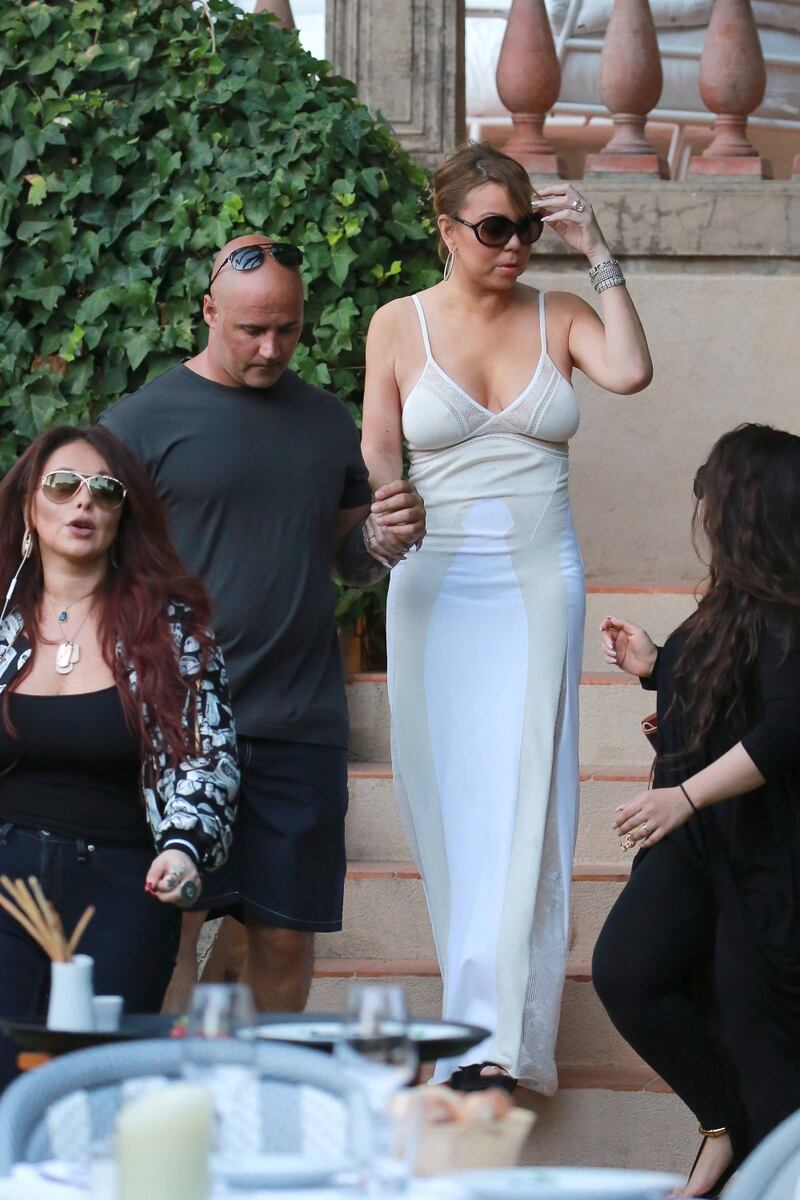 Mariah Carey, tutte le foto a Saint Tropez 23