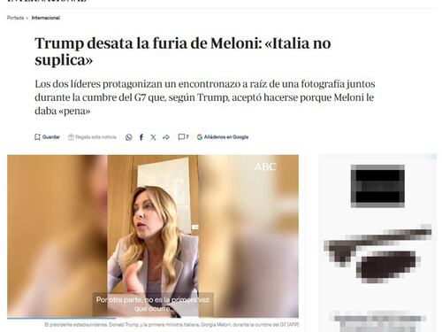 "Meloni asfalta Trump". "Scontro aperto". Le tensioni Usa-Italia fanno il giro dei media internazionali