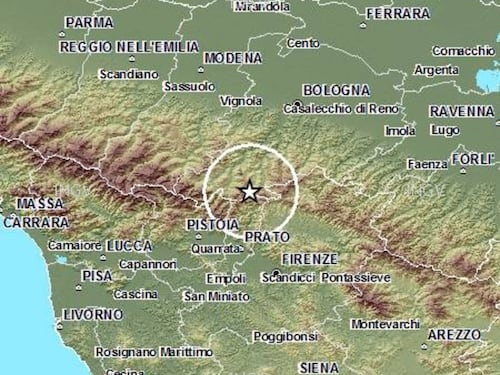 Terremoto sull'Appenino. Scossa di magnitudo 4.1. Paura anche a Bologna
