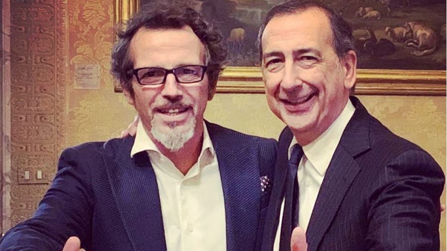 Beppe come il "cumenda": le feste all'hotel Cristallo