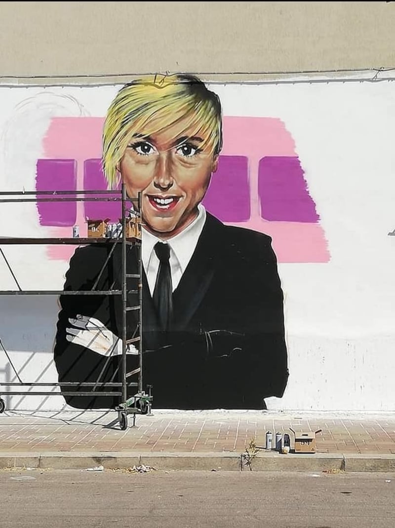 Murale Nadia Toffa