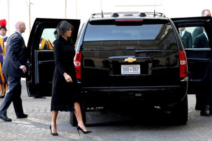 Melania Trump incontra Papa Francesco 6