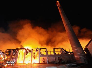 Incendio a Napoli 12