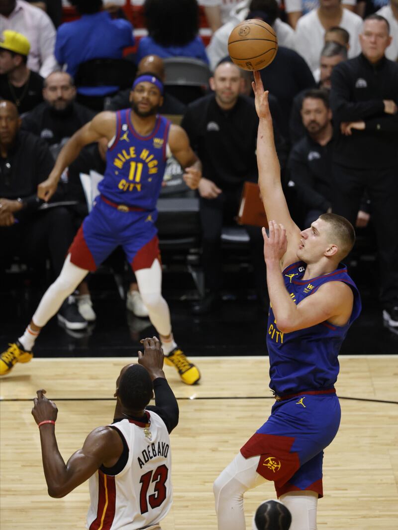 Nikola Jokic Denver Miami 2