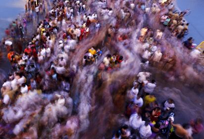 I colori della festa indiana del Kumbh Mela 9