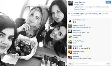 Lucy Hale e le Pretty Little Liars: come si rivelano su Instagram 30