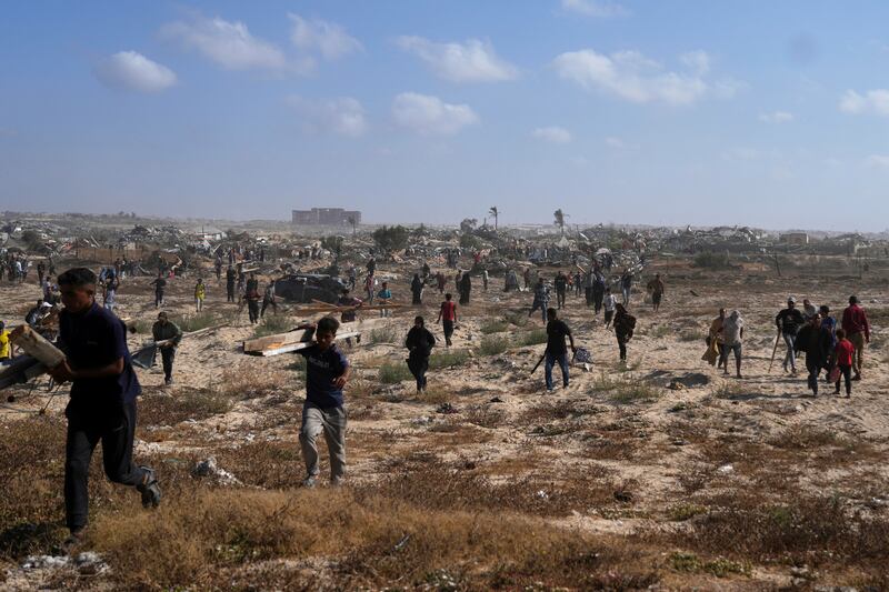 Caos aiuti a Gaza: le immagini della calca 8