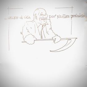 La vignetta del giorno: il Prof.Galli invita a uscire di casa solo con tour guidati 1