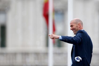 Zidane lascia da vincente il Real Madrid: ecco le foto del trionfo 5