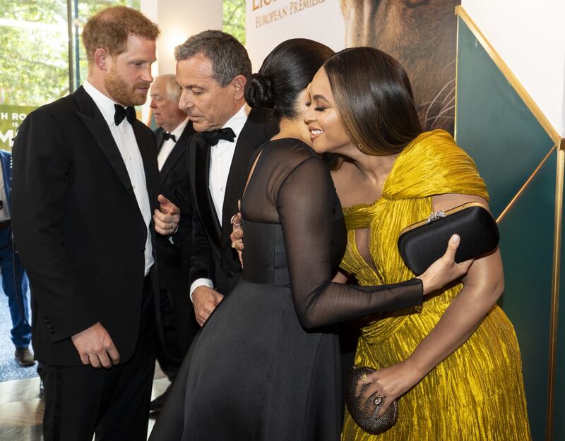Meghan Markle e il Principe Harry alla première de "Il Re Leone": foto 10