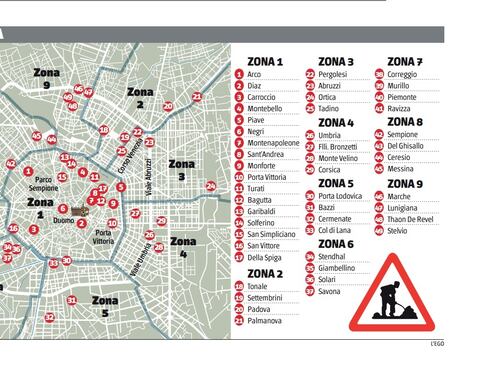 Buche, pavé e binari: via ai cantieri
