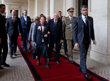 Napolitano lascia il Quirinale 3
