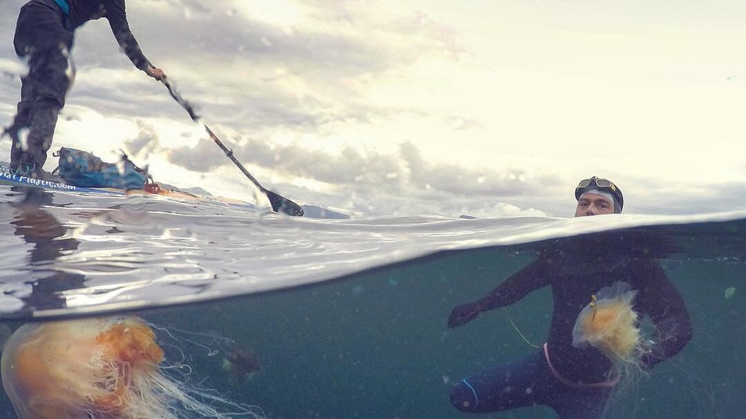 L'impresa di Ross Edgley, primo a circumnavigare la Gran Bretagna a nuoto