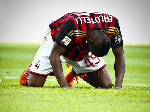 Balotelli si scusa con l'arbitro: "Non volevo offendere"