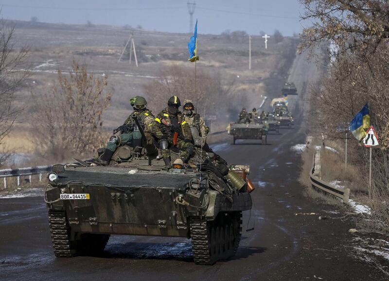 Soldati ucraini a Debaltseve 4