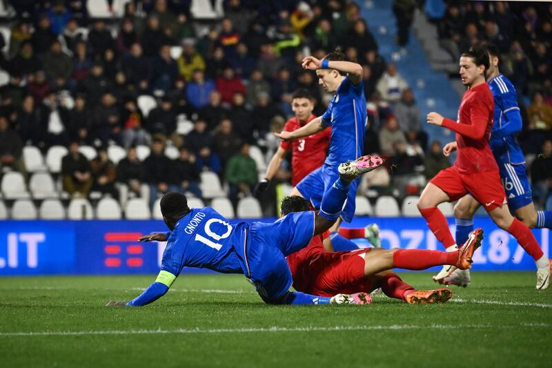 Ghilardi gol Italia Turchia