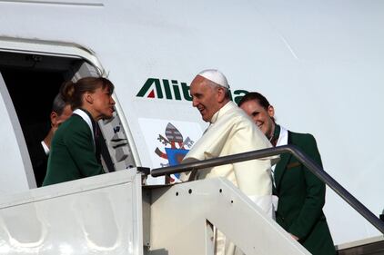 Il viaggio del papa e il bagno di folla 20