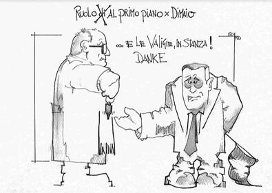 La vignetta del giorno: il vero ruolo di Di Maio al vertice europeo 1
