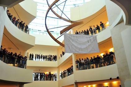 Università San Raffaele, occupazione degli studenti 7