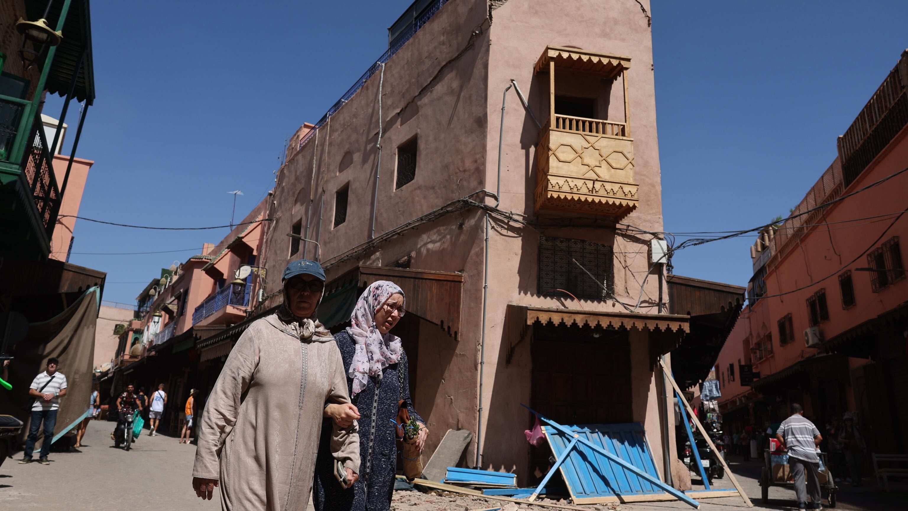 "Tanti hanno perso tutto". La testimonianza del frate a Marrakesh