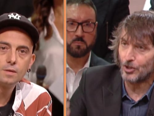 "Rubare è lecito", scontro in diretta televisiva tra Cruciani e il rapper