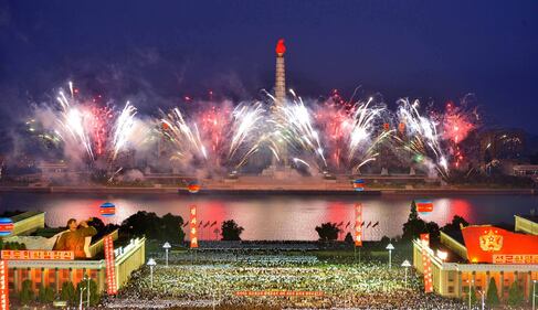 Grande festa a Pyongyang per il sesto test nucleare 1