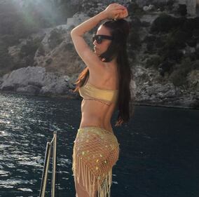 Antonella Mosetti hot in barca 4