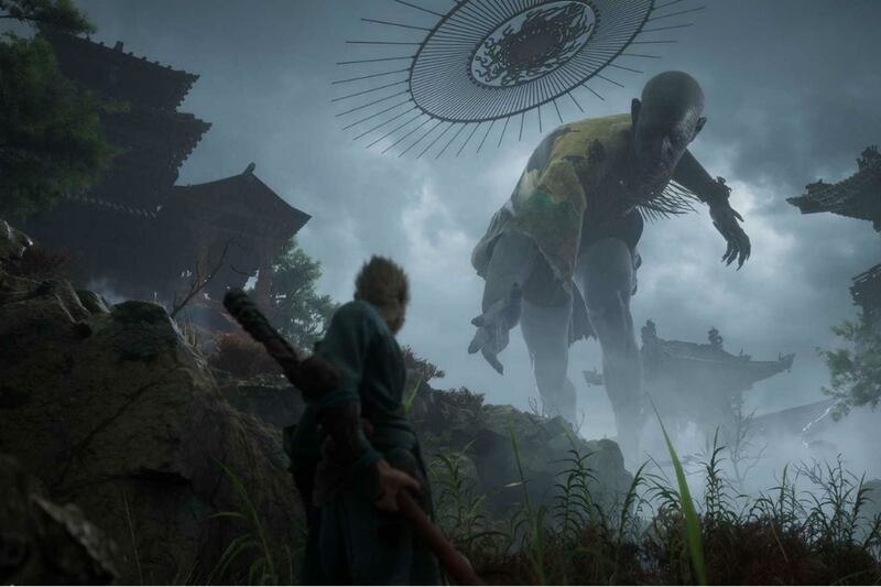 Uno screenshot di Black Myth: Wukong