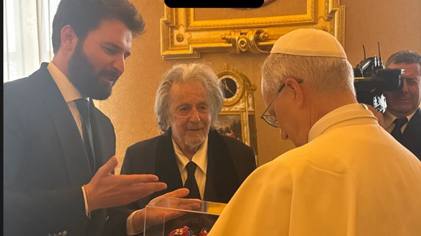 Al Pacino ha incontrato papa Leone XIV