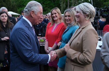 Carlo e Camilla in visita ufficiale  in Germania  8