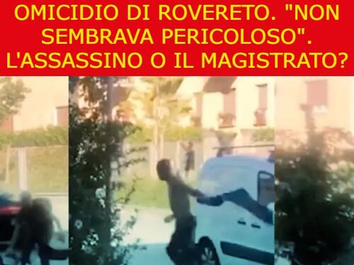 La satira del giorno. "Non sembrava pericoloso"