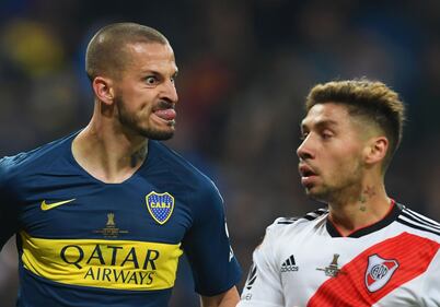Copa Libertadores, il trionfo del River nel derby contro il Boca. Le immagini del Bernabeu 3