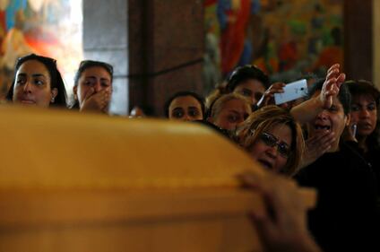 I funerali dei cristiani uccisi ad Alessandria 7