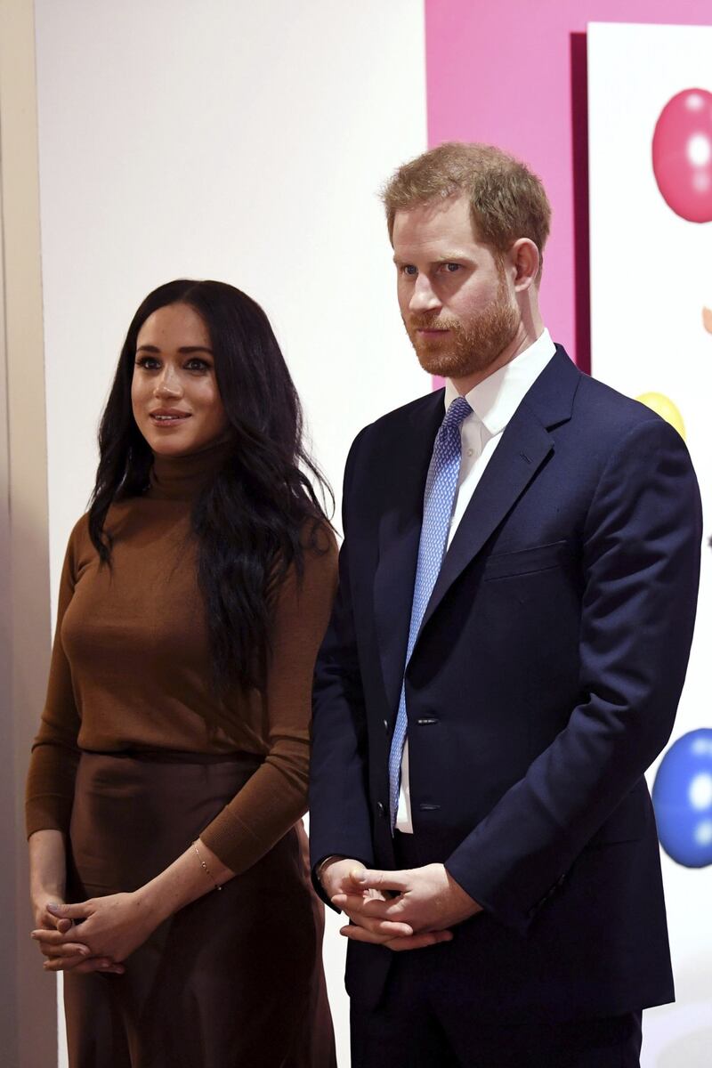 Meghan Markle e il Principe Harry alla Canada House, foto 6