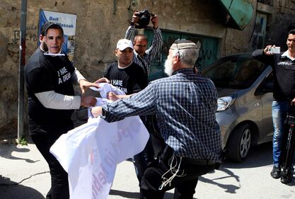 Obama in Israele, proteste dei palestinesi 1