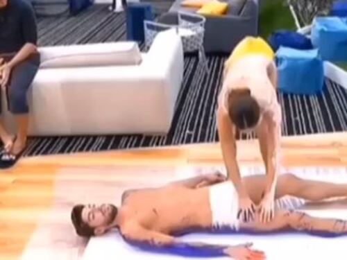 Gf Vip, durante la prova Cecilia tocca le parti intime di Ignazio