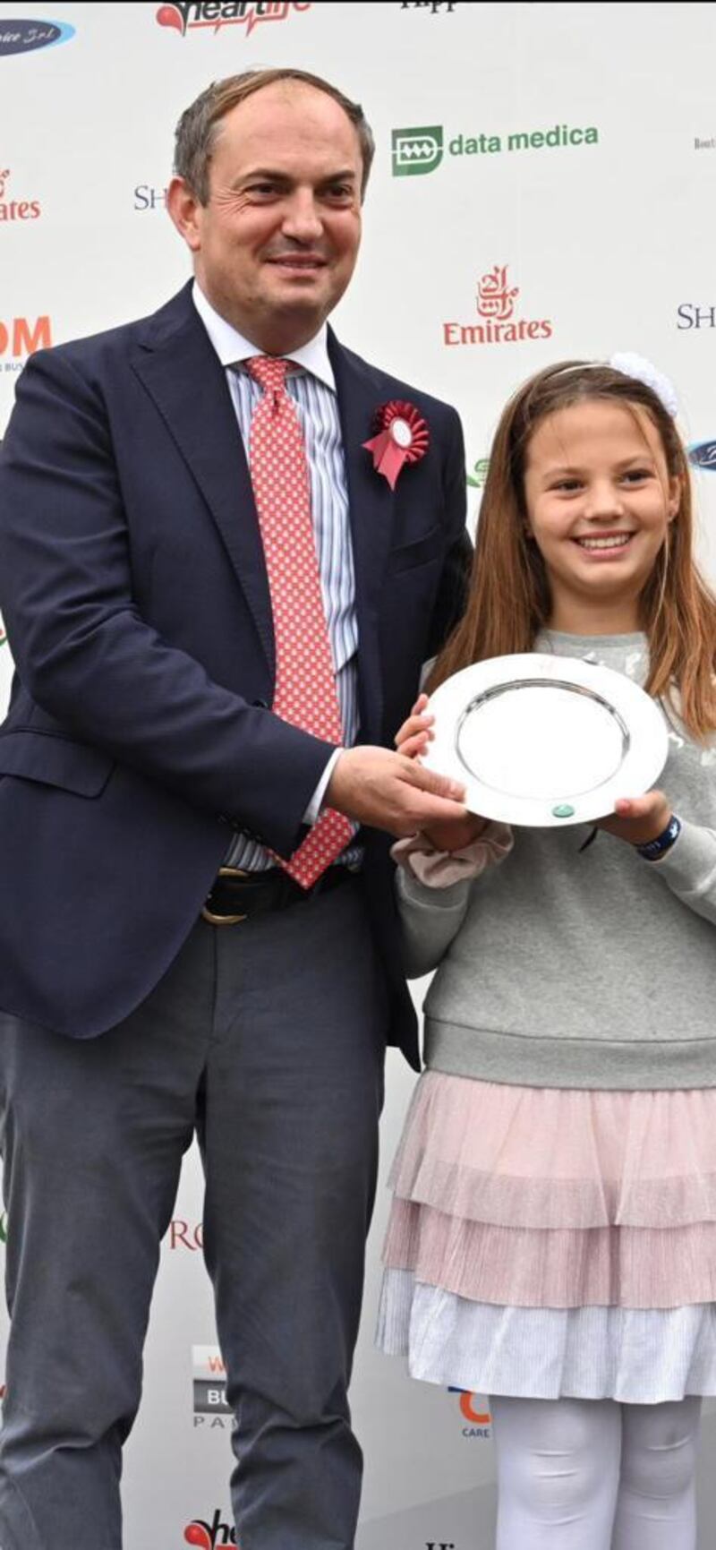 Stefano Luciani premia