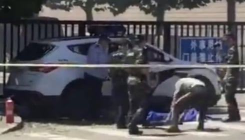 Pechino, esplosione vicino all'ambasciata Usa 6