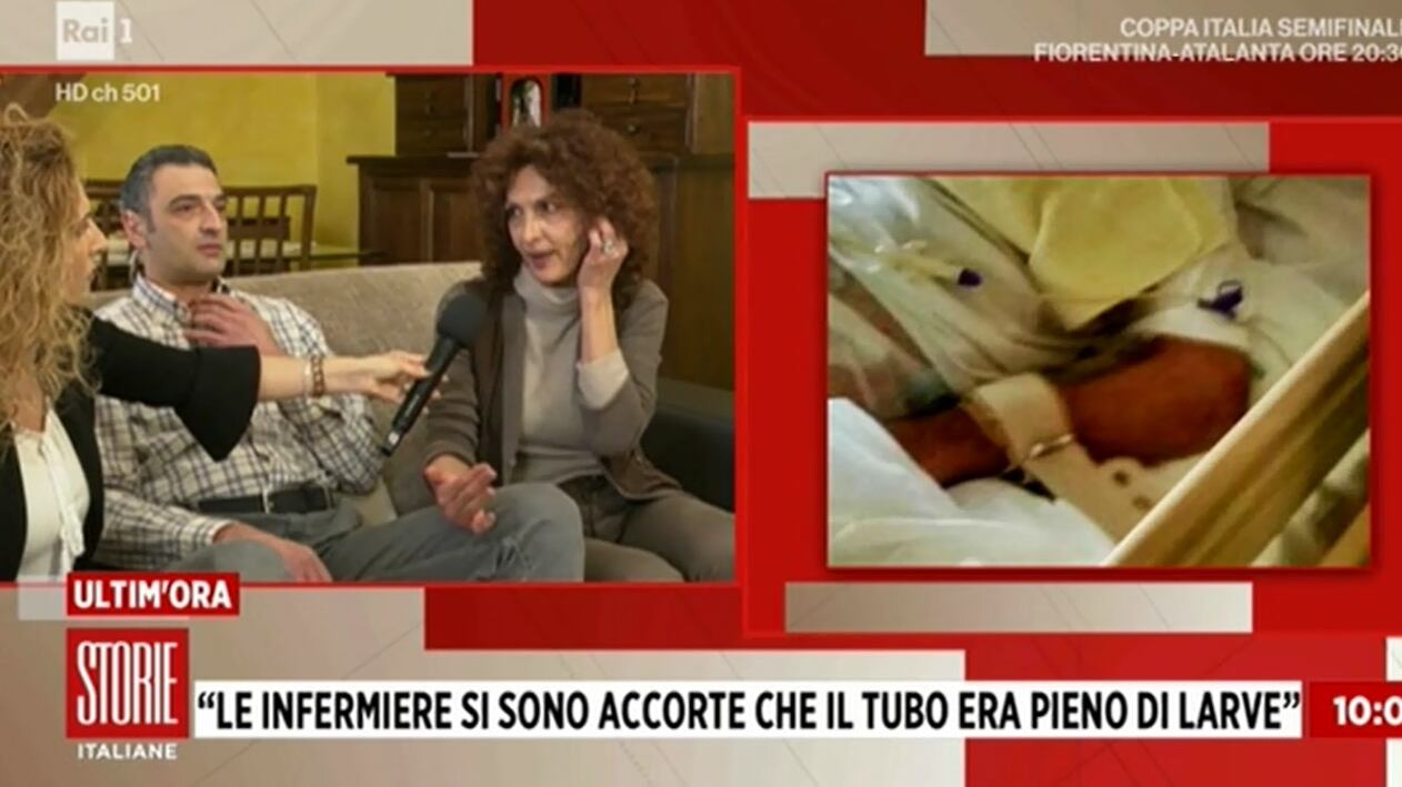 Anziano in casa di riposo: "Mio padre legato a letto e sommerso dalle larve"