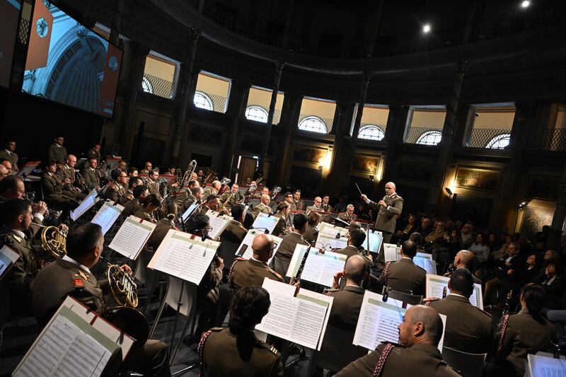 Esibizione della Banda dell'Esercito 2